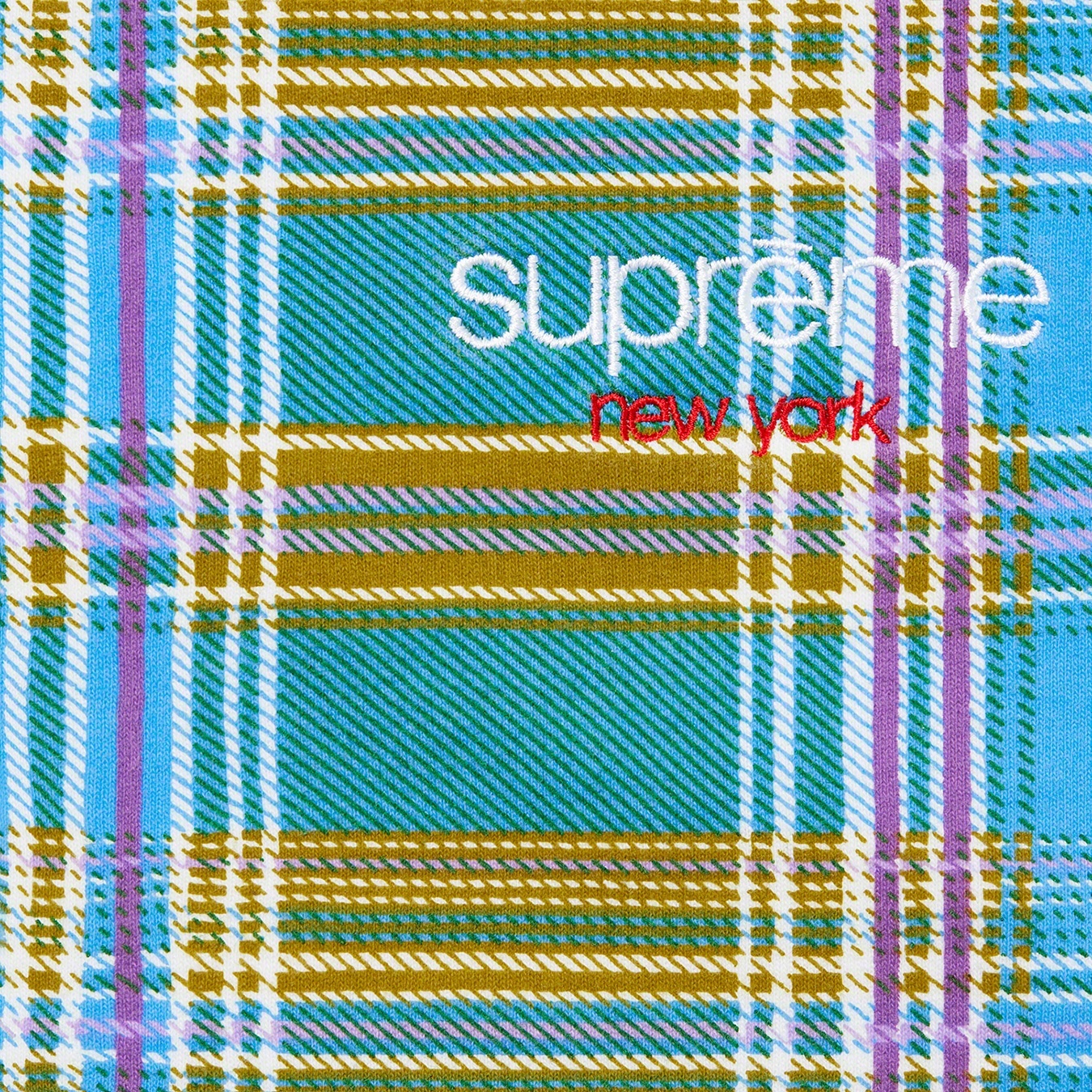Plaid Zip Up L/S Polo view 4